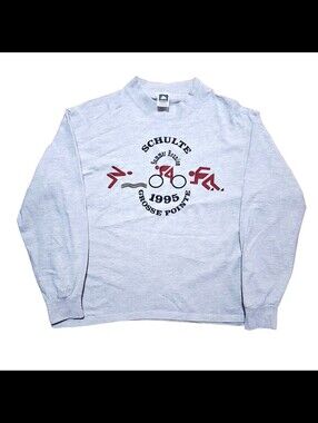 Vintage Schulte Summer Reunion grey graphic sweatshirt XL